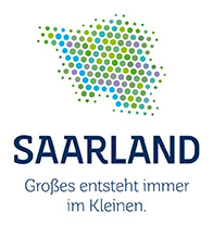 Bild: Logo Saarland - Großes entsteht immer im Kleinen.